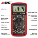 Aneng DT9205A Multimeter Digital Diode Continuity Capacitor Original
