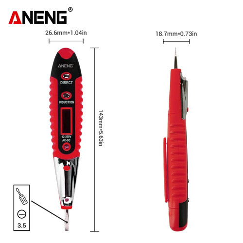 Aneng VD700 Tespen Digital Non-Contact Electric Tester Pen Original
