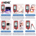 Aneng SZ01 Multimeter Digital 6000 Counts True RMS AC DC Original