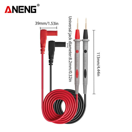 Aneng PT1006 Kabel Multimeter Digital 20A Silicon Rubber Wire Original