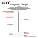 ZOYI ZT-T12-ILS Mata Solder T12 Heating Element Electric Soldering Iron Tip Silver