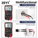 ZOYI ZT-A6 Pengukur Arus Listrik Digital Multitester AC DC 1mF NCV