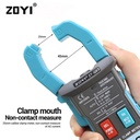 ZOYI ZT-QB3 Smart Clamp Meter With Capacitance Tang Ampere Digital