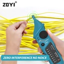 ZOYI LAN Tester Network Wire Tracker Line Finder Cable Track RJ11 RJ45