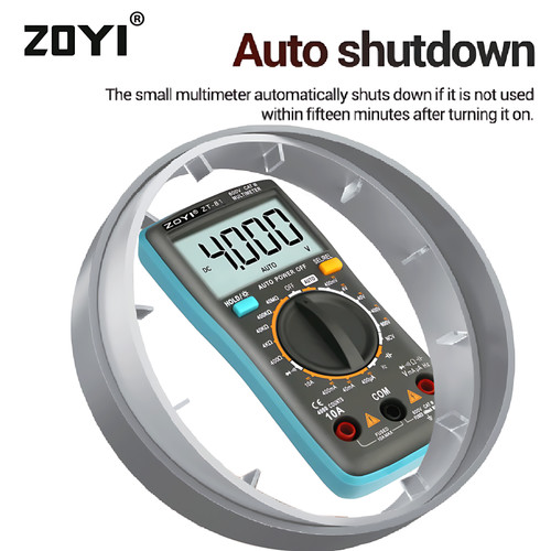 ZOYI ZT-81 Avometer Multimeter Arus Listrik Capasitor Mikrofarad NCV
