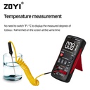 ZOYI ZT-X Auto Multimeter Digital Multitester Avometer Digital Ori