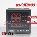 SHIJI Power Meter Multi Ampere Volt HZ Meter Digital 3Phase 3Baris RN-3UIF33