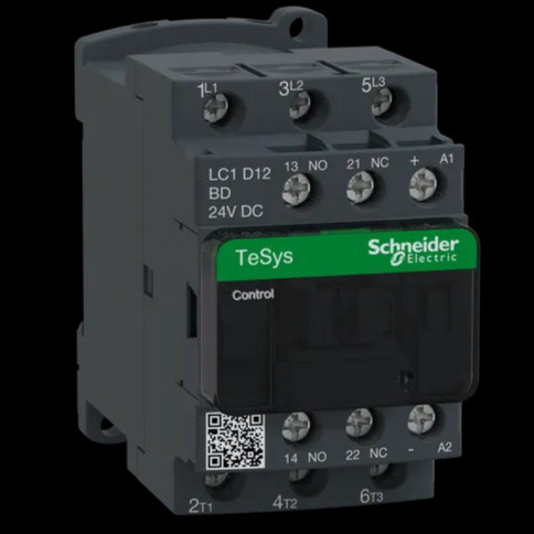 Kontaktor / Contactor Schneider LC1D12 LC1D12BD 24V DC 24VDC