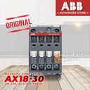 Kontaktor Contactor ABB AX18 AX18-30-10 AX18-30-01 24V 110V 220V 380V