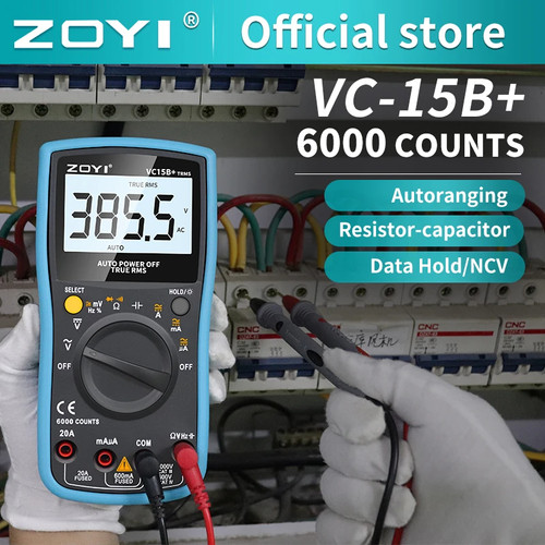 ZOYI VC15B+ Auto Multimeter Digital Multitester Avometer Original