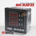 SHIJI Power Meter Multi Ampere Volt HZ Meter Digital 3Phase 3Baris RN-3UIF33