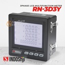 SHIJI Power Meter 3 Three Phase Multi Fungsi LCD Display RN-3D3Y 3D3Y