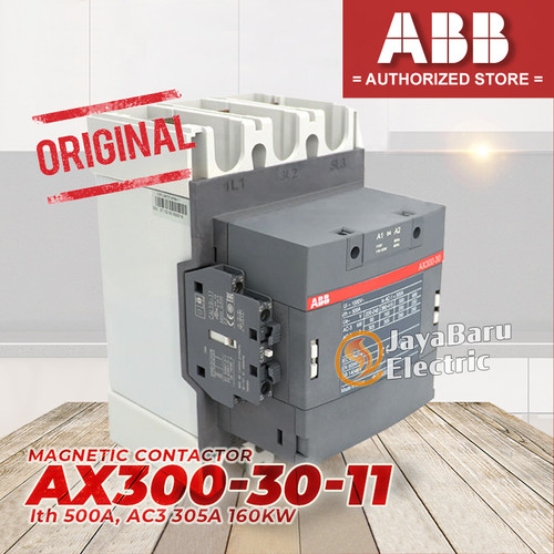 Kontaktor Contactor ABB AX300 AX300-30-11 300A 110V 220V 380V