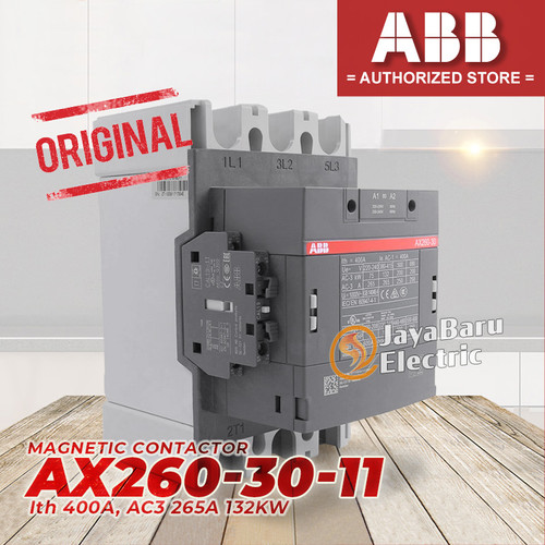 Kontaktor Contactor ABB AX260 AX260-30-11 260A 110V 220V 380V