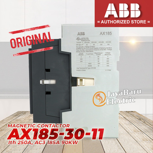 Kontaktor Contactor ABB AX185 AX185-30-11 110V 220V 380V