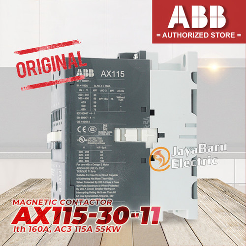 Kontaktor Contactor ABB AX115 AX115-30-11 115A 110V 220V 380V