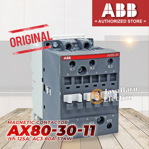 Kontaktor Contactor ABB AX80 AX80-30-11 80A 110V 220V 380V