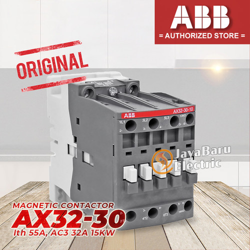 Kontaktor Contactor ABB AX32 AX32-30-10 AX32-30-01 24V 110V 220V 380V