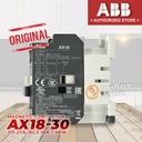 Kontaktor Contactor ABB AX18 AX18-30-10 AX18-30-01 24V 110V 220V 380V