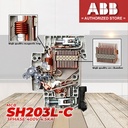 MCB ABB SH203 SH203L-C 3P 2A 4A 6A 10A 16A 20A 25A 32A 40A 50A 63A