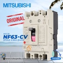 MCCB NFB Mitsubishi NF63-CV NF63CV 3P 16A 20A 25A 32A 40A 50A 63A