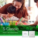 Saklar SCHNEIDER S-Classic Classic 5Gang 5 Gang 1 Arah 2 Arah Hotel