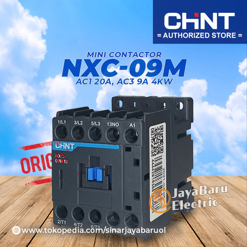 Mini Kontaktor CHINT NXC-09M NXC09M NXC-09M10 NXC-09M01 NXC-09M22