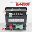 SHIJI Power Meter 3 Three Phase Multi Fungsi LCD Display RN-3D3Y 3D3Y
