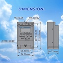 Programmable Digital Timer Time Control Switch CHINT KG316T