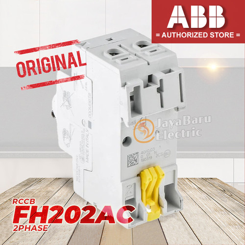 RCCB ELCB ABB FH202 FH202AC 2P 25A 40A 63A 30ma 300ma