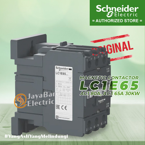SCHNEIDER Kontaktor Contactor LC1E65 LC1E65B7 LC1E65E7 LC1E65F7 LC1E65M7 LC1E65Q7 24V 48V 110V 220V 380V