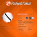 Kabel Listrik Serabut FEDERAL KABEL NYAF 1x1 100m Roll