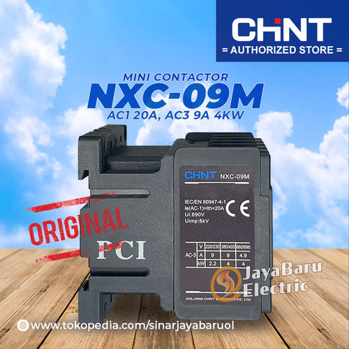 Mini Kontaktor CHINT NXC-09M NXC09M NXC-09M10 NXC-09M01 NXC-09M22