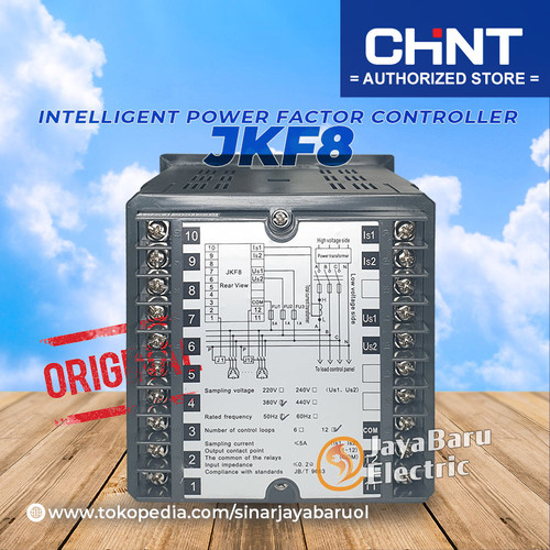 Intelligent Reactive Power Factor Controller CHINT JKF8 JKF8-12