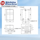 SHIHLIN DOL Magnetic Motor Starter MSP15PBE MS-P15PBE Dengan Push Button