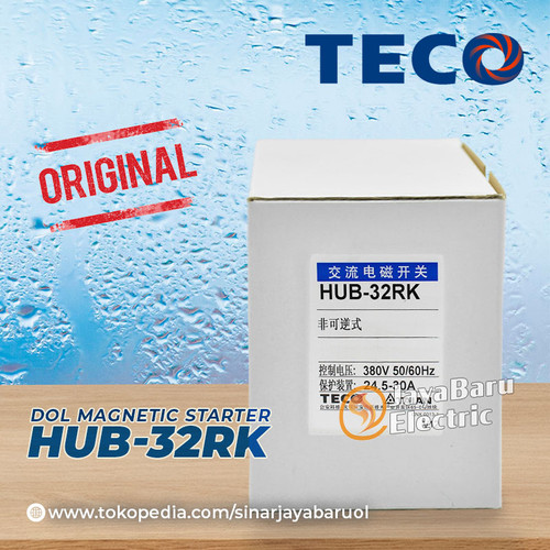 DOL Magnetic Motor Starter TECO HUB-32RK HUB32RK