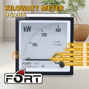 Kilowatt KW Meter KWMeter Analog FORT 96x96