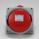 Legrand Panel Mounting Socket 3P+E / 4 Pin 125A P17 Tempra 555688