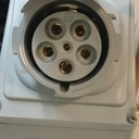 Legrand Surface Mounting 3P+N+E / 5 Pin 125A P17 Tempra Pro 555659