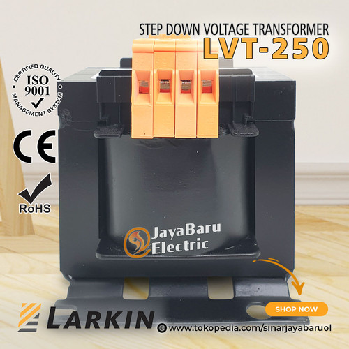 Trafo Step Down Larkin 250VA 250 Watt output 220V 110V 48V 36V 24V 12V