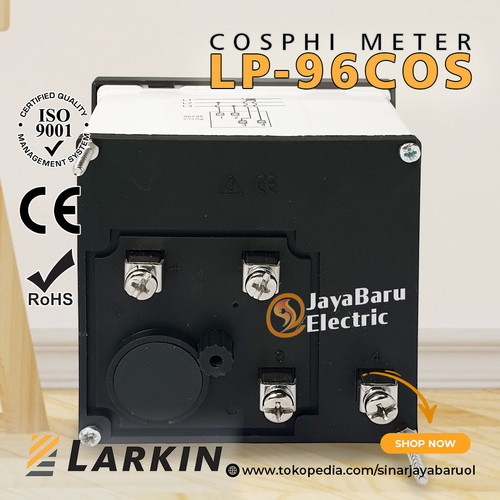 Cosphimeter Cosphi Meter Analog LARKIN LP-96COS
