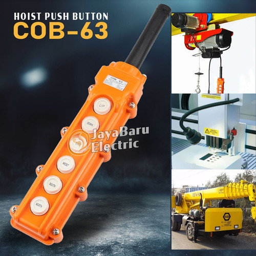 Hoist Push Button 6 Tombol COB-63 COB63