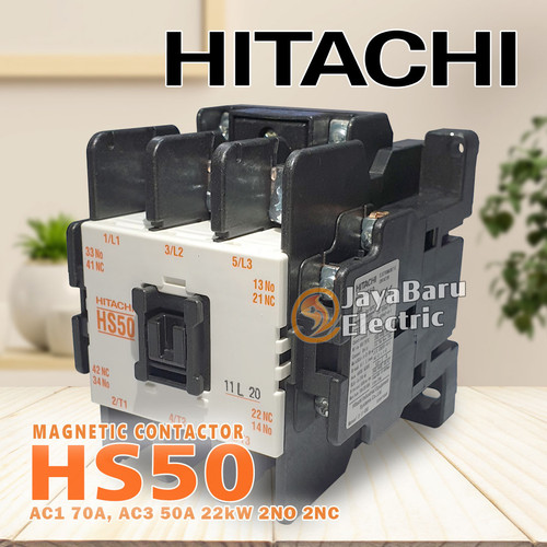 Contactor Kontaktor HITACHI HS50 110V 220V 380V