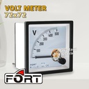 Volt Meter Voltmeter Analog FORT 72x72