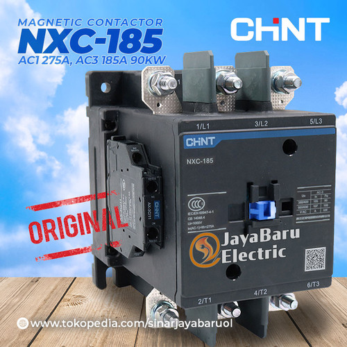 Contactor Kontaktor CHINT NXC-185 NXC185 110V 220V 400V