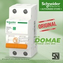 MCB Schneider Domae 2P 25A 32A 40A 50A 63A 6kA SNI