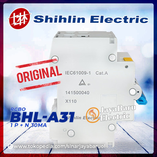 RCCB ELCB RCBO SHIHLIN BHL-A31 BHLA31 1P+N 6A 10A 16A 20A 25A 32A