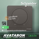 Dimmer SCHNEIDER AvatarOn Avatar On Putih Gold Dark Grey Wood