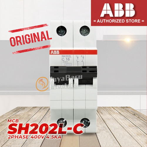 MCB ABB SH202 SH202L-C 2P 2A 4A 6A 10A 16A 20A 25A 32A 40A 50A 63A