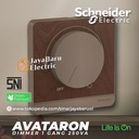 Dimmer SCHNEIDER AvatarOn Avatar On Putih Gold Dark Grey Wood
